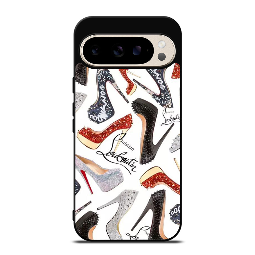 LOUBOUTIN LOGO PATTERN Google Pixel 9 Pro Case Cover