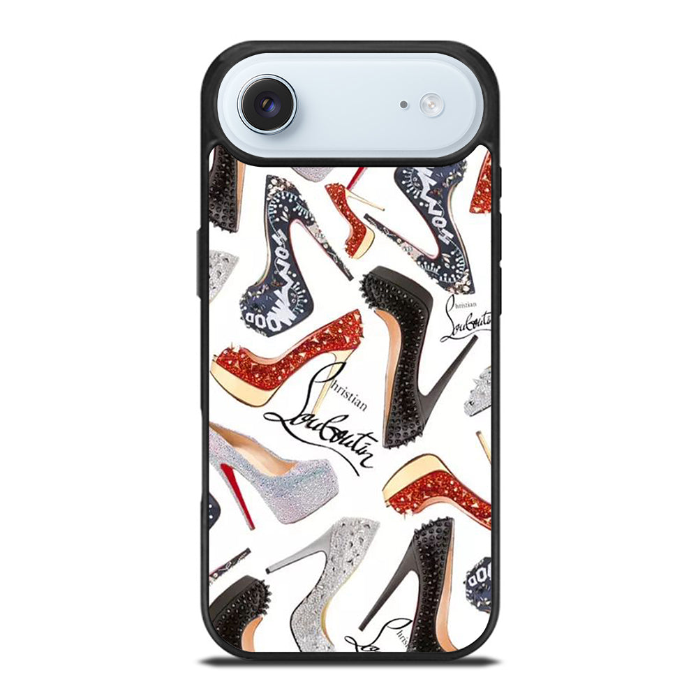 LOUBOUTIN LOGO PATTERN iPhone Air Case Cover