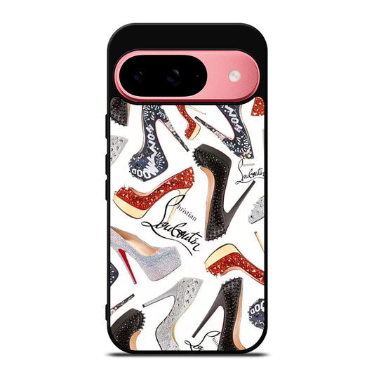LOUBOUTIN LOGO PATTERN Google Pixel 9 Case Cover
