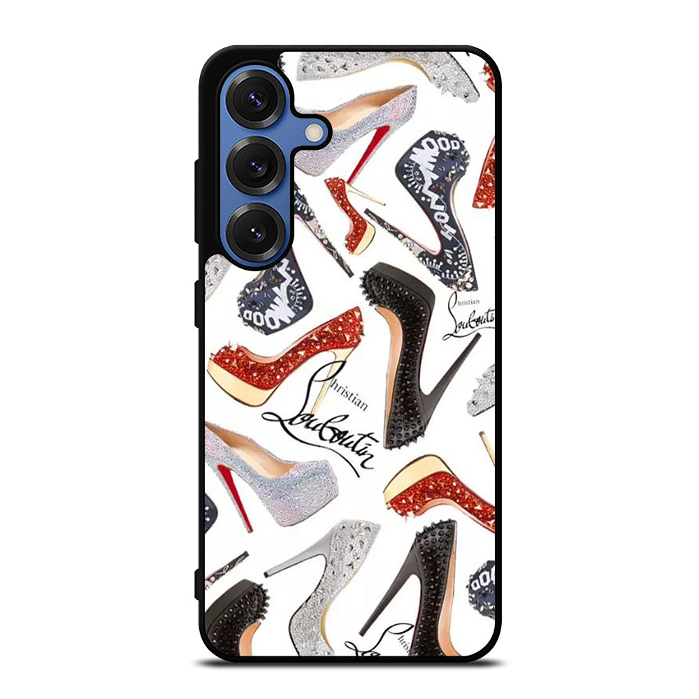 LOUBOUTIN LOGO PATTERN Samsung Galaxy S26 Case Cover
