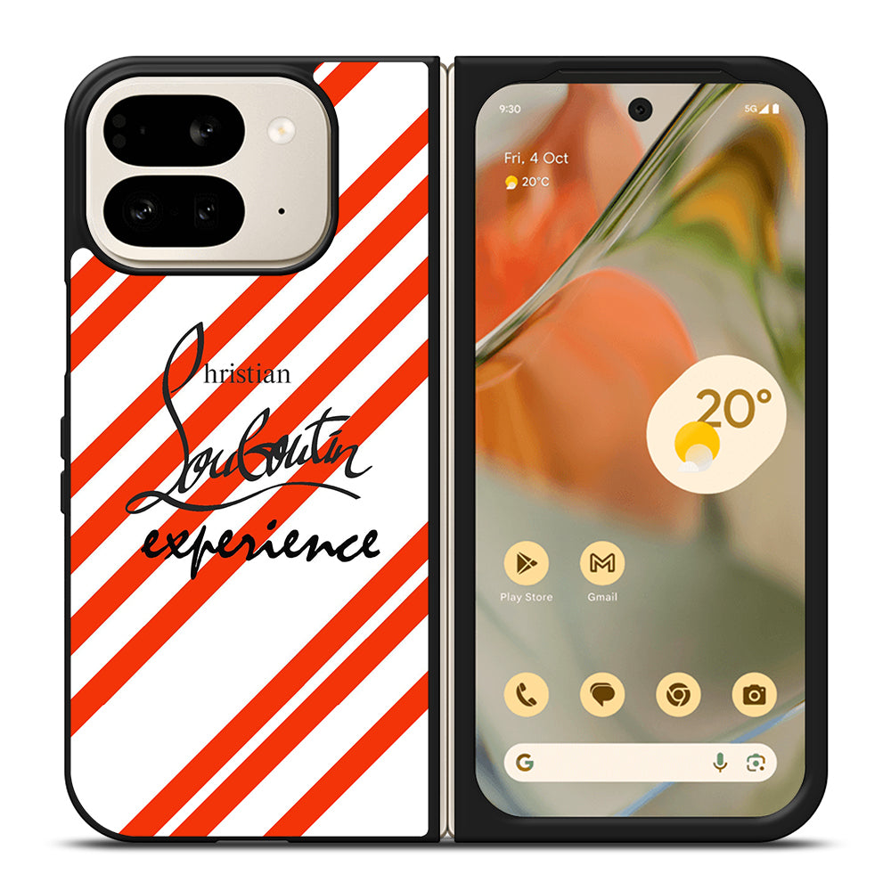 LOUBOUTIN LOGO STRIPE Google Pixel 9 Pro Fold Case Cover