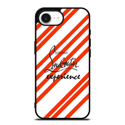 LOUBOUTIN LOGO STRIPE iPhone 16e Case Cover