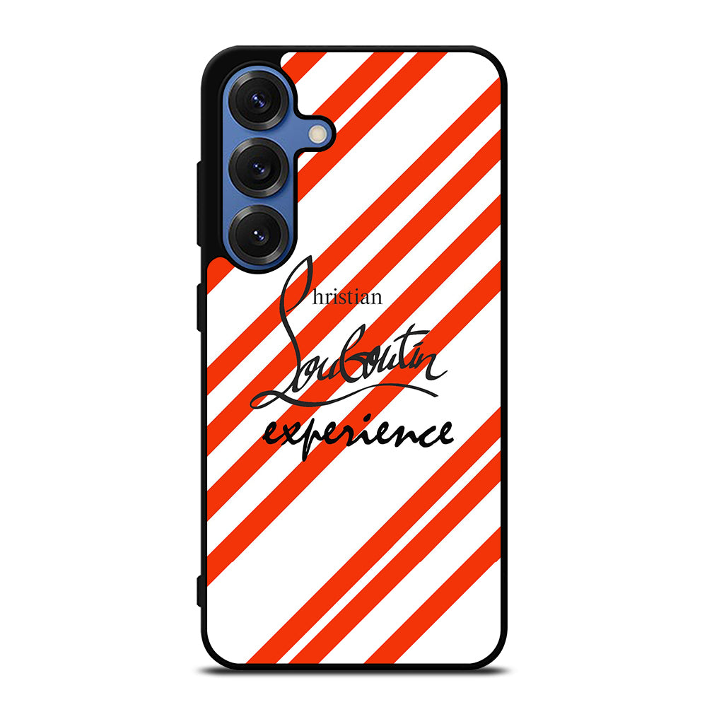 LOUBOUTIN LOGO STRIPE Samsung Galaxy S25 Case Cover