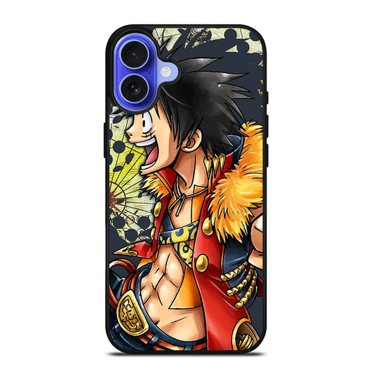 LUFFY ONE PIECE ART iPhone 16 Case Cover