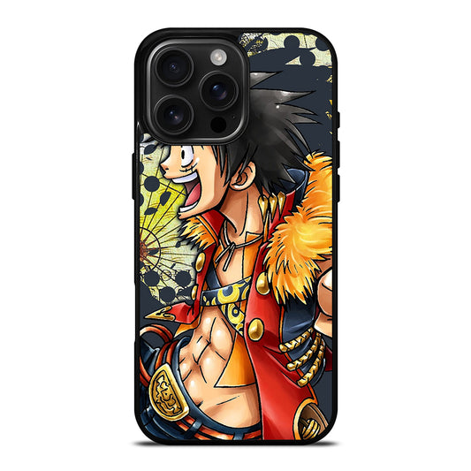LUFFY ONE PIECE ART iPhone 16 Pro Max Case Cover