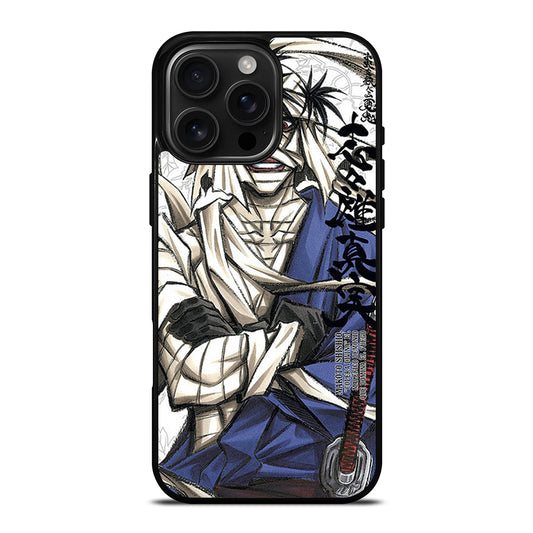 MAKOTO SAMURAI X RUROUNI KENSHIN ART iPhone 16 Pro Max Case Cover