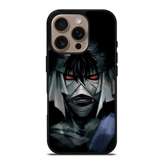 MAKOTO SAMURAI X RUROUNI KENSHIN FACE iPhone 16 Pro Case Cover