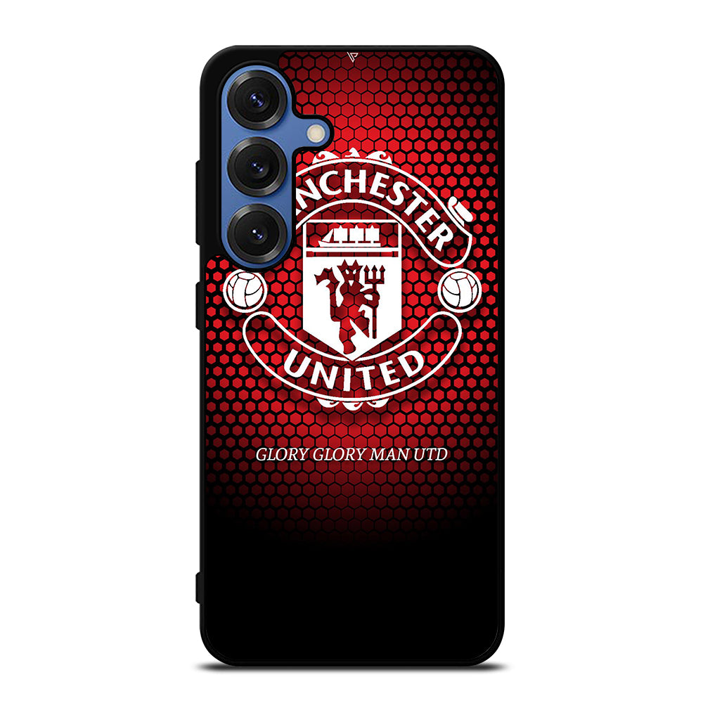 MANCHESTER UNITED SOCCER LOGO 1 Samsung Galaxy S25 Case Cover