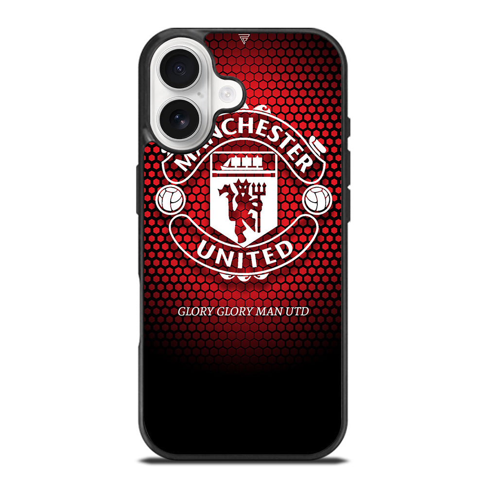 MANCHESTER UNITED SOCCER LOGO 1 iPhone 17 Case Cover