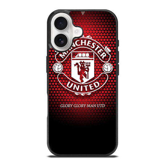 MANCHESTER UNITED SOCCER LOGO 1 iPhone 17 Case Cover