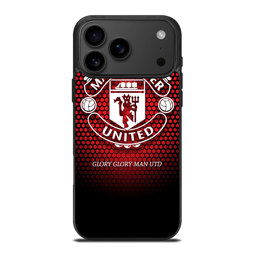 MANCHESTER UNITED SOCCER LOGO 1 iPhone 17 Pro Max Case Cover