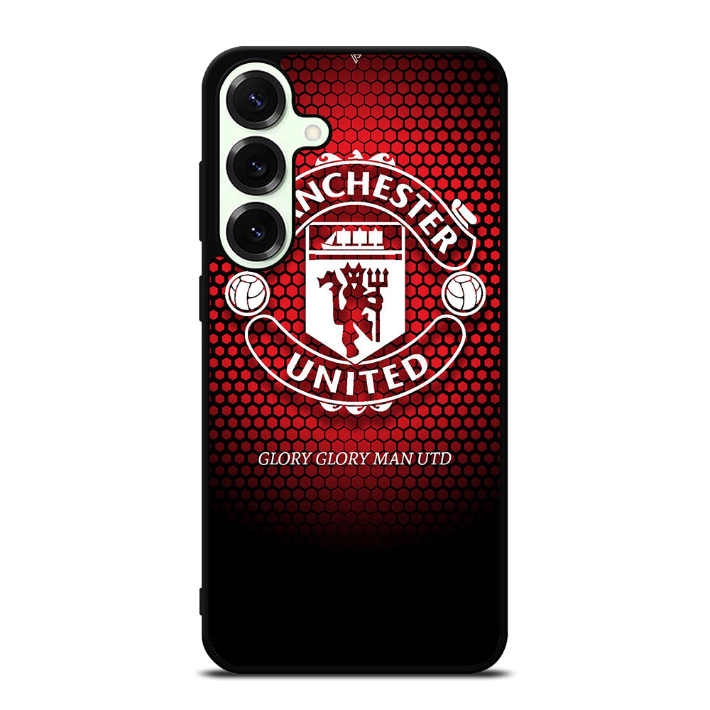 MANCHESTER UNITED SOCCER LOGO 1 Samsung Galaxy S25 Plus Case Cover