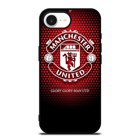 MANCHESTER UNITED SOCCER LOGO 1 iPhone 16e Case Cover