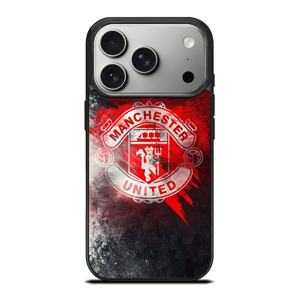MANCHESTER UNITED SOCCER LOGO 3 iPhone 17 Pro Case Cover