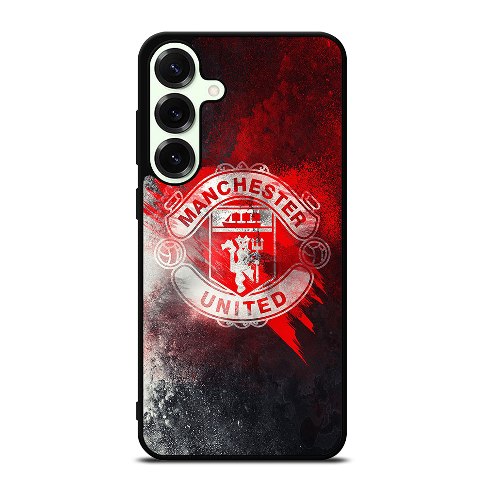 MANCHESTER UNITED SOCCER LOGO 3 Samsung Galaxy S25 Plus Case Cover
