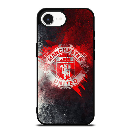 MANCHESTER UNITED SOCCER LOGO 3 iPhone 16e Case Cover