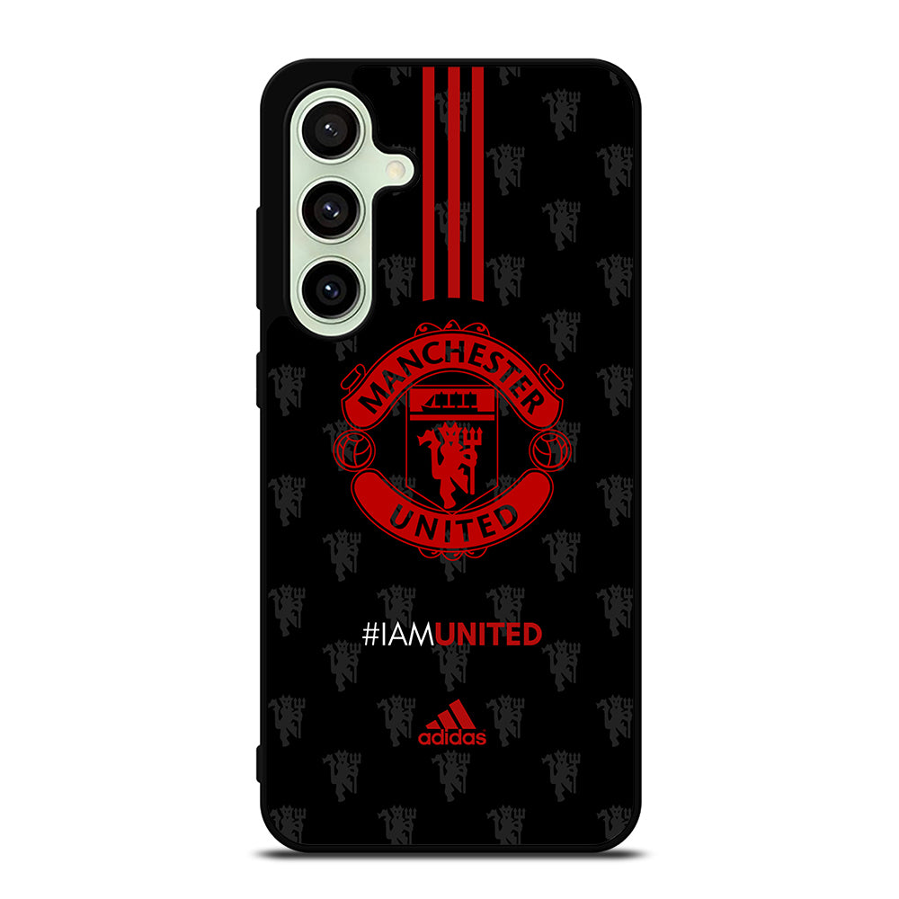 MANCHESTER UNITED SOCCER LOGO 4 Samsung Galaxy S24 FE Case Cover