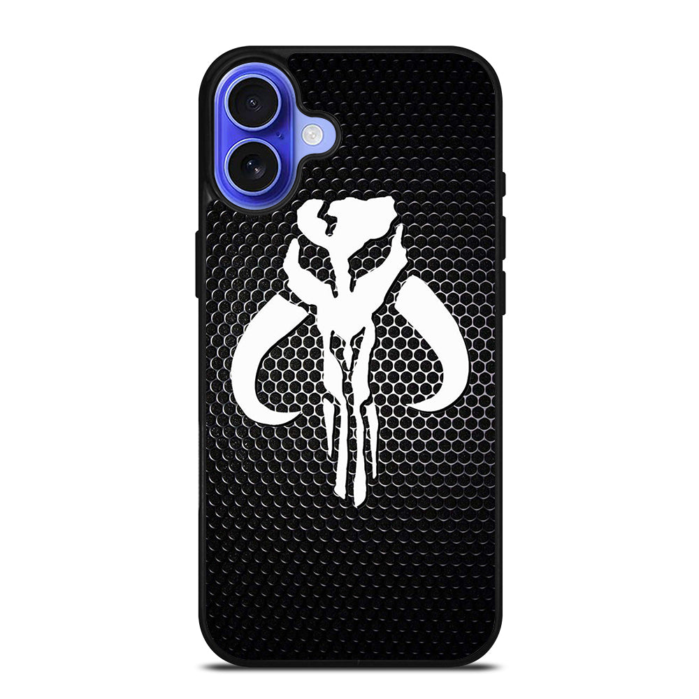 MANDALORIAN METAL LOGO iPhone 16 Case Cover