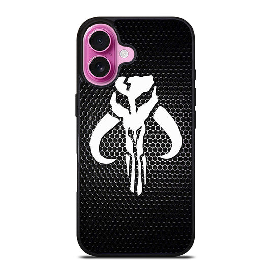 MANDALORIAN METAL LOGO iPhone 16 Plus Case Cover