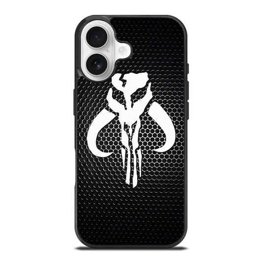 MANDALORIAN METAL LOGO iPhone 17 Case Cover
