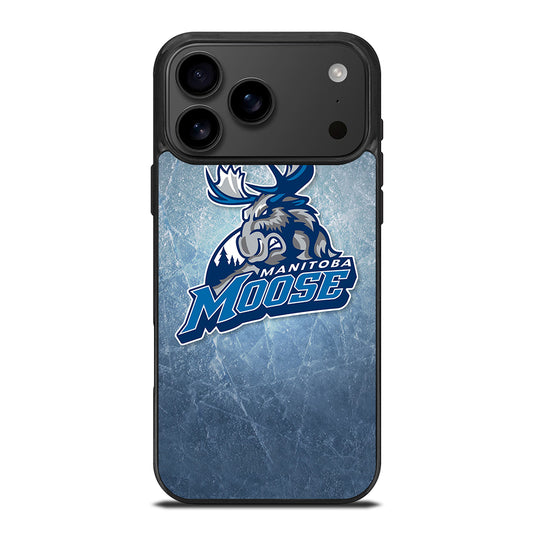 MANITOBA MOOSE NHL LOGO 1 iPhone 17 Pro Max Case Cover