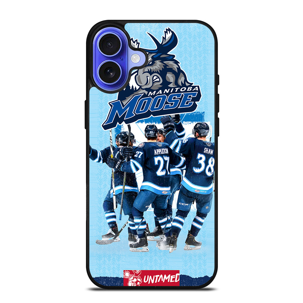 MANITOBA MOOSE NHL LOGO 2 iPhone 16 Case Cover