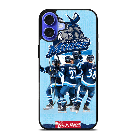 MANITOBA MOOSE NHL LOGO 2 iPhone 16 Case Cover