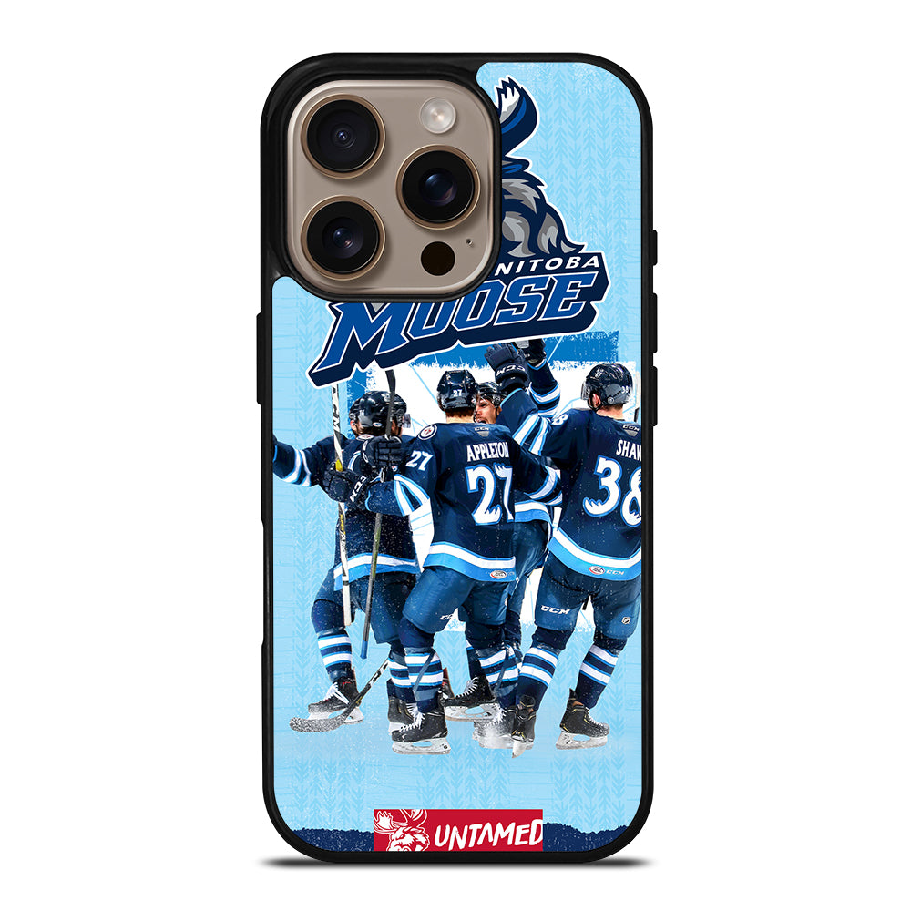 MANITOBA MOOSE NHL LOGO 2 iPhone 16 Pro Case Cover