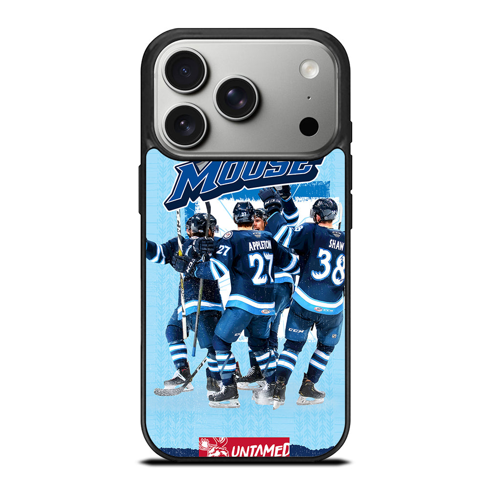 MANITOBA MOOSE NHL LOGO 2 iPhone 17 Pro Case Cover