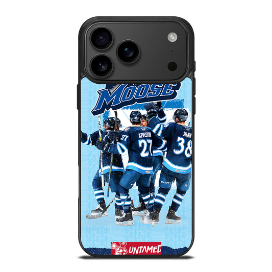 MANITOBA MOOSE NHL LOGO 2 iPhone 17 Pro Max Case Cover