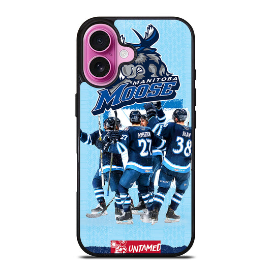 MANITOBA MOOSE NHL LOGO 2 iPhone 16 Plus Case Cover