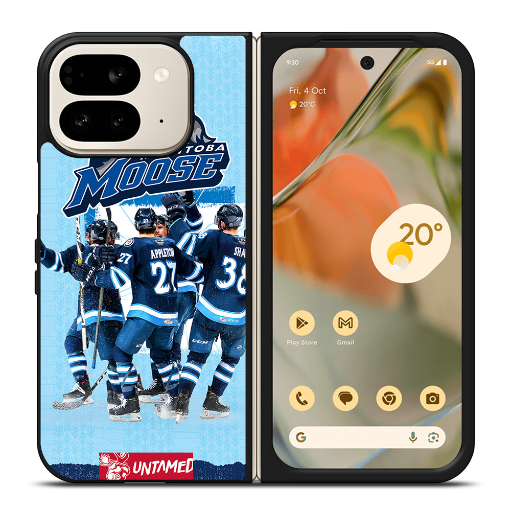 MANITOBA MOOSE NHL LOGO 2 Google Pixel 9 Pro Fold Case Cover