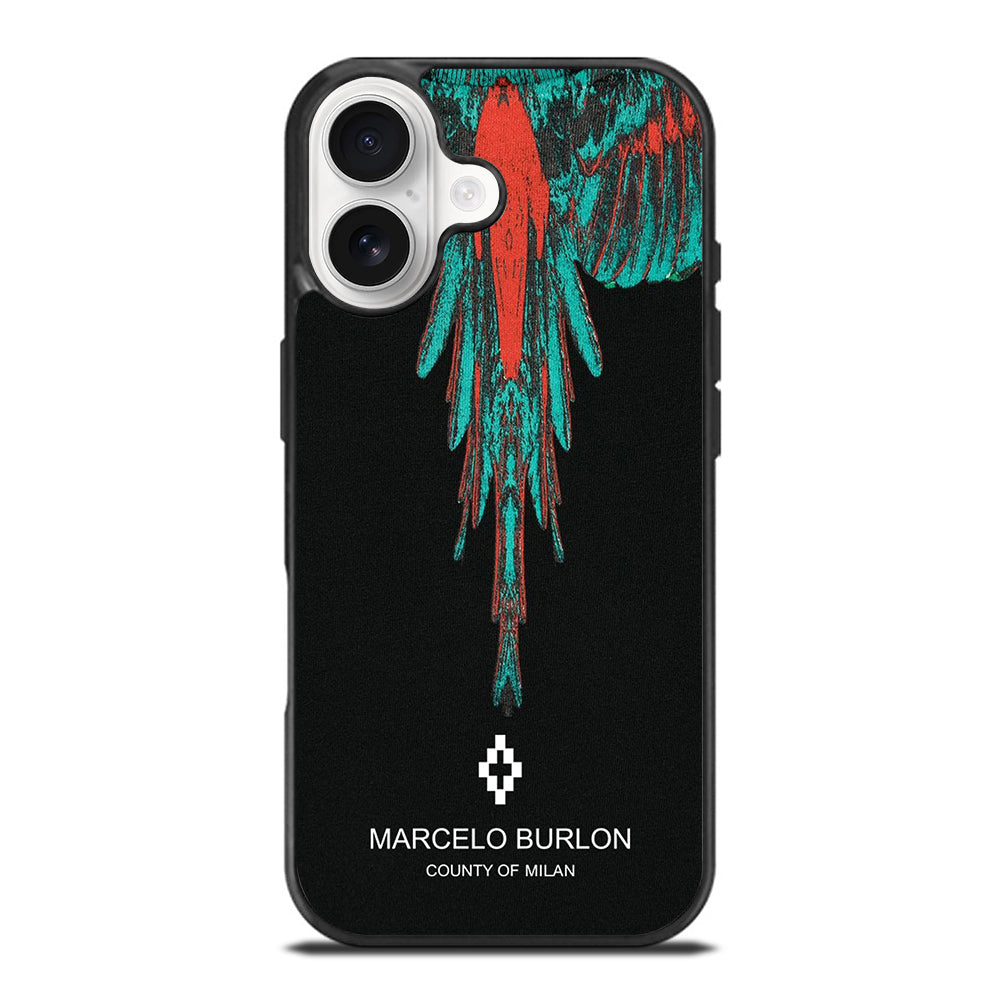 MARCELO BURLON BIRD 2 iPhone 17 Case Cover