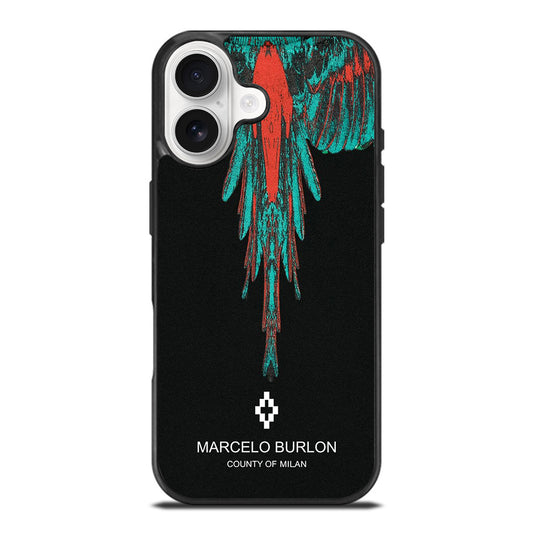MARCELO BURLON BIRD 2 iPhone 17 Case Cover