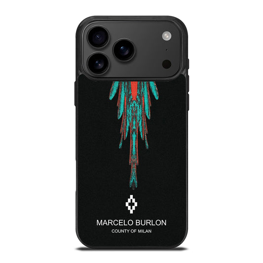 MARCELO BURLON BIRD 2 iPhone 17 Pro Max Case Cover