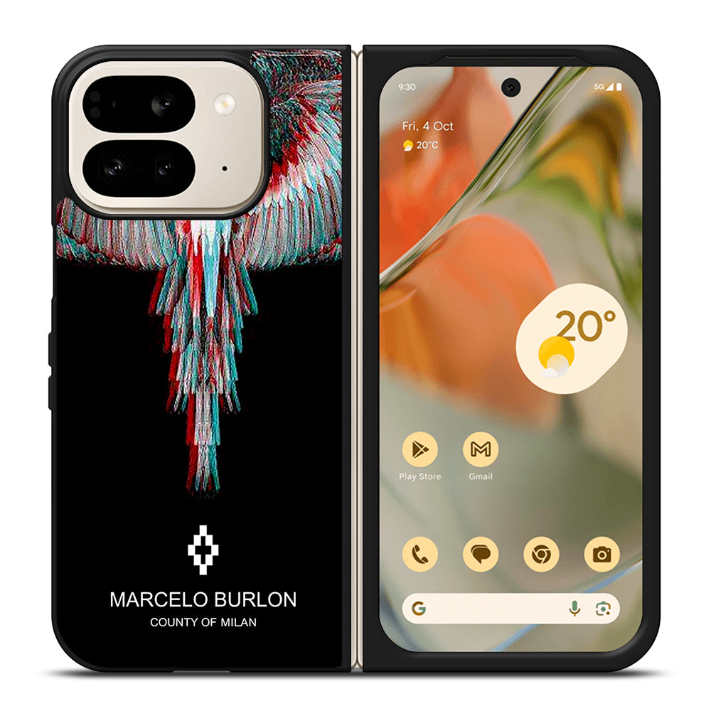 MARCELO BURLON BIRD Google Pixel 9 Pro Fold Case Cover