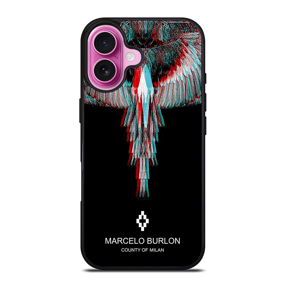 MARCELO BURLON BIRD iPhone 16 Plus Case Cover