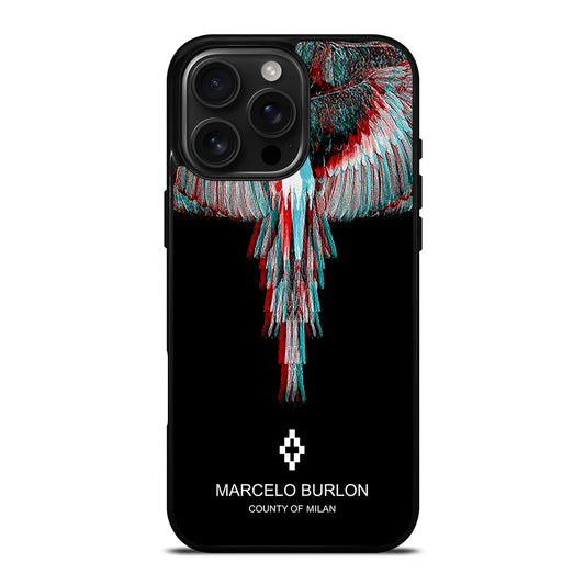 MARCELO BURLON BIRD iPhone 16 Pro Max Case Cover