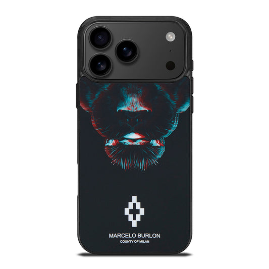 MARCELO BURLON BLACK PANTHER iPhone 17 Pro Max Case Cover