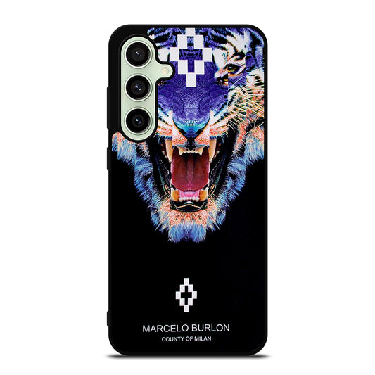 MARCELO BURLON BLUE LION Samsung Galaxy S24 FE Case Cover