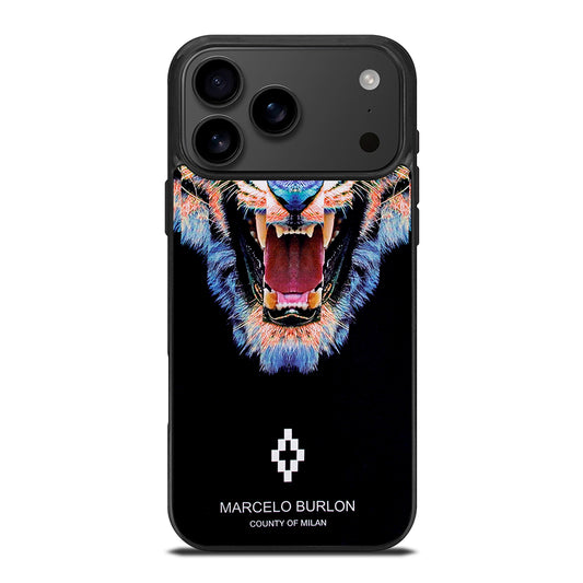 MARCELO BURLON BLUE LION iPhone 17 Pro Max Case Cover