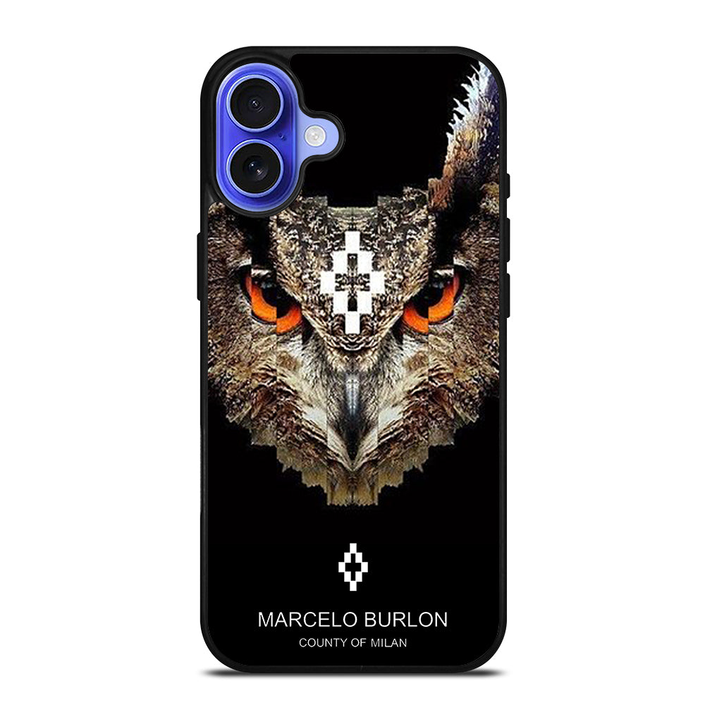 MARCELO BURLON OWL NEW iPhone 16 Case Cover