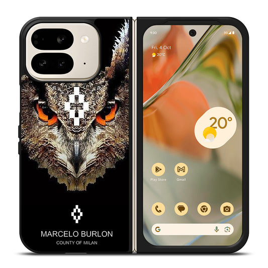 MARCELO BURLON OWL NEW Google Pixel 9 Pro Fold Case Cover