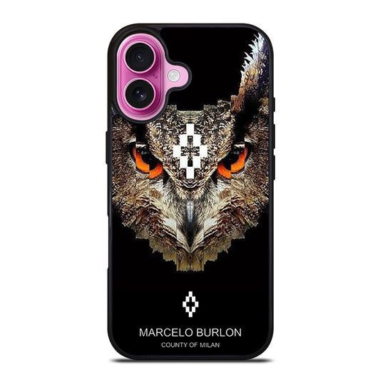 MARCELO BURLON OWL NEW iPhone 16 Plus Case Cover