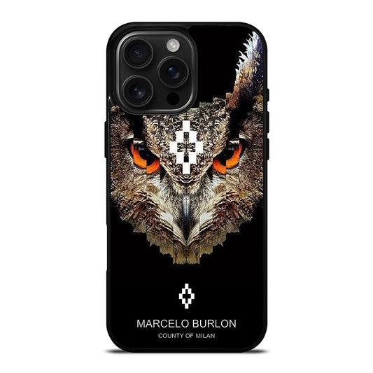 MARCELO BURLON OWL NEW iPhone 16 Pro Max Case Cover