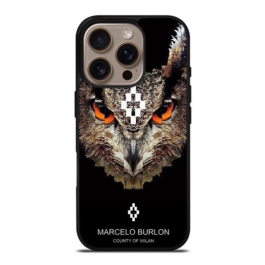 MARCELO BURLON OWL NEW iPhone 16 Pro Case Cover