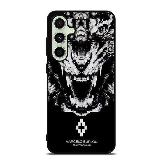 MARCELO BURLON WHITE LION Samsung Galaxy S24 FE Case Cover