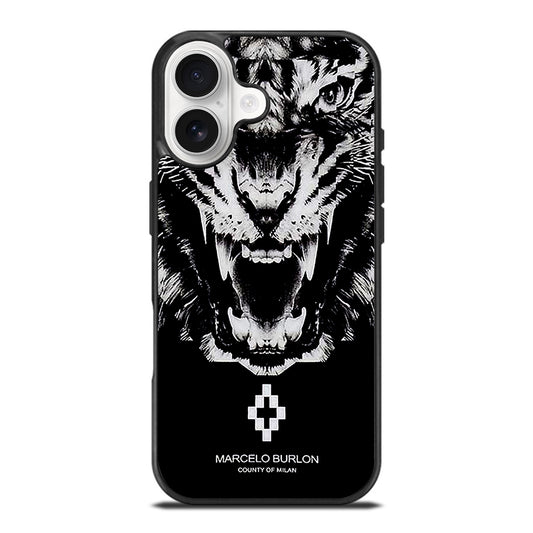 MARCELO BURLON WHITE LION iPhone 17 Case Cover