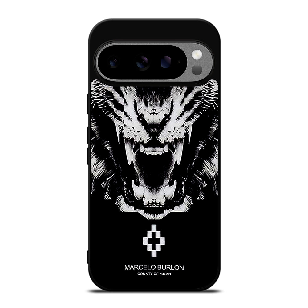 MARCELO BURLON WHITE LION Google Pixel 9 Pro XL Case Cover