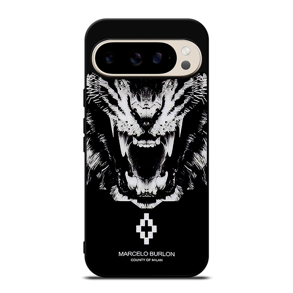 MARCELO BURLON WHITE LION Google Pixel 9 Pro Case Cover